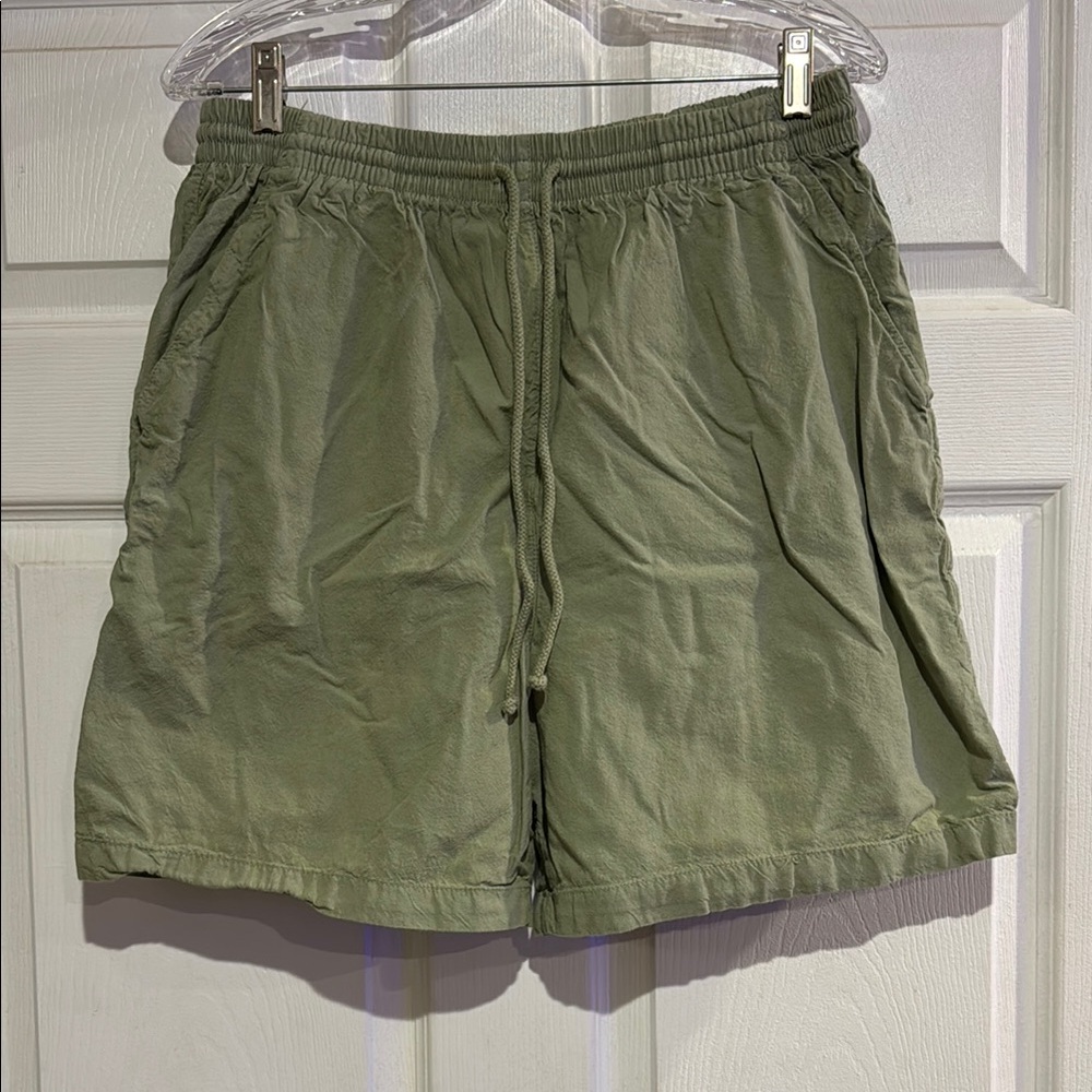 Erika Green Athletic Shorts Lightweight Elastic Waist